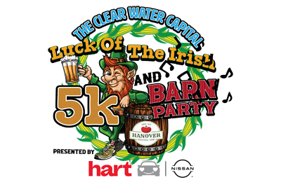 The Clear Water Capital Luck Of The Irish 5k and Barn Party - Saturday March 16, 2024, 11:00am - 5:00pm