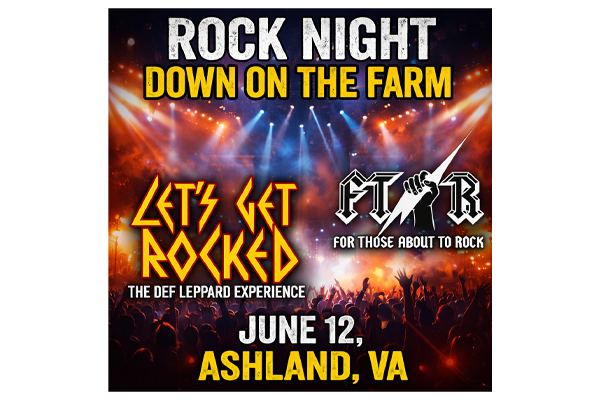 DOTF Concert Series - Let's Get Rocked (Def Leppard Experience) & For Those About To Rock (AC/DC Tribute) - Friday June 12, 2026, gates 5:30pm
