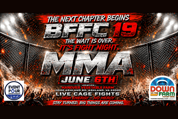 Bar Fights Fighting Championship Presents: BFFC19 MMA - Saturday June 6, 2026, gates 4:00pm